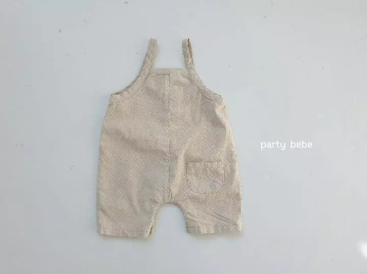 Party Kids - Korean Baby Fashion - #babylifestyle - Toto Overalls - 4