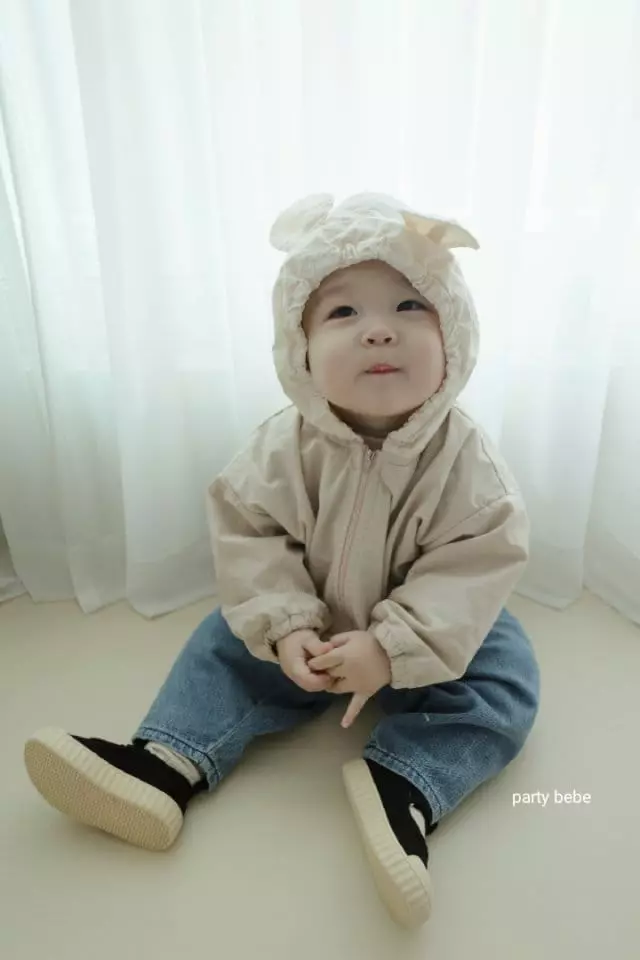 Party Kids - Korean Baby Fashion - #babyoninstagram - Jue Jue Wind Jumper - 2