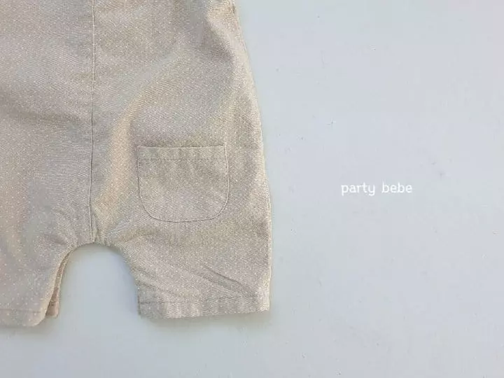 Party Kids - Korean Baby Fashion - #babyootd - Toto Overalls - 5