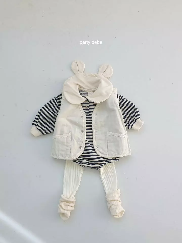 Party Kids - Korean Baby Fashion - #babyootd - Mashmello Leggings - 5