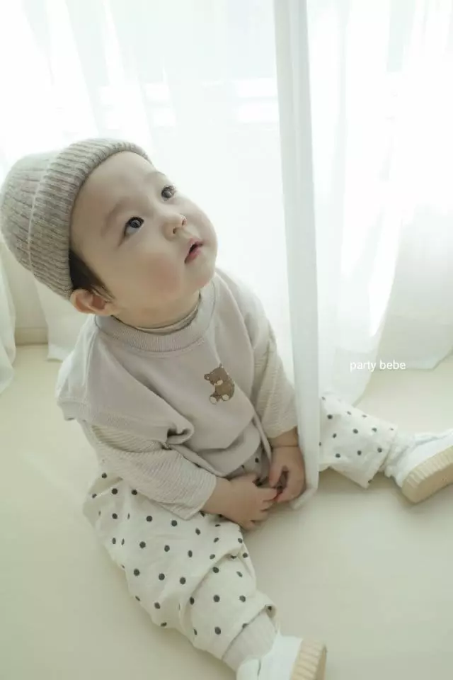 Party Kids - Korean Baby Fashion - #babyootd - Dalgona Vest - 2