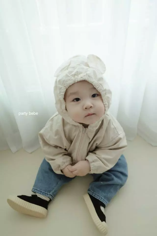 Party Kids - Korean Baby Fashion - #babyoutfit - Jue Jue Wind Jumper - 5