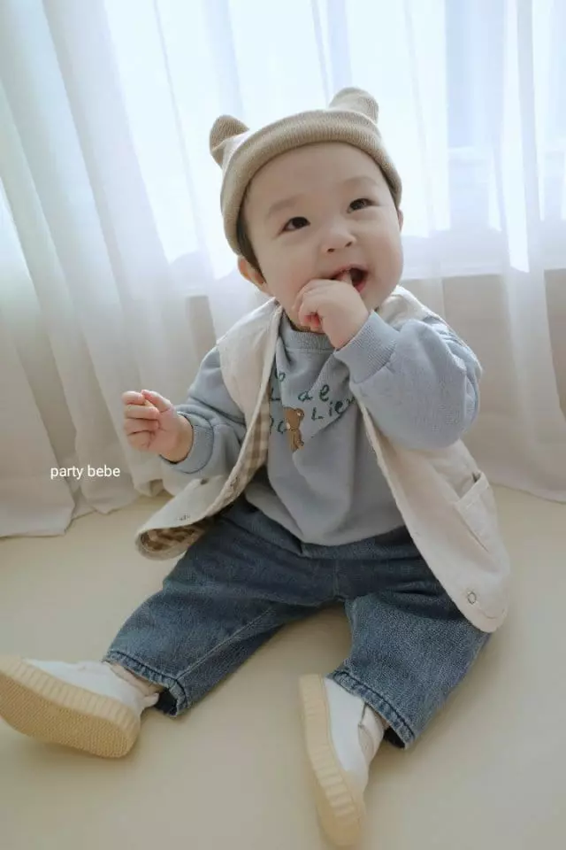 Party Kids - Korean Baby Fashion - #babyoutfit - Butter Vest - 7