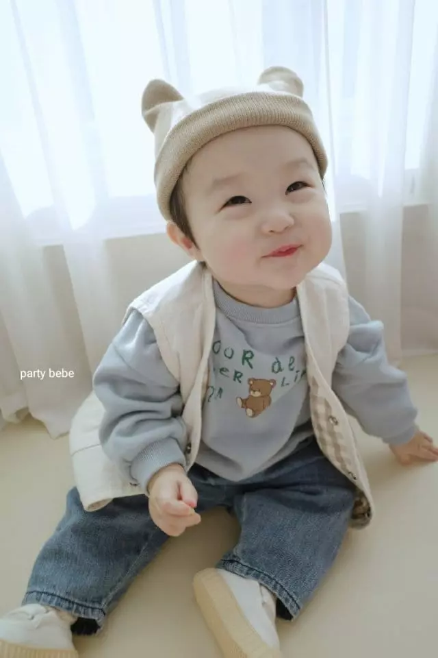 Party Kids - Korean Baby Fashion - #babyoutfit - Butter Vest - 8