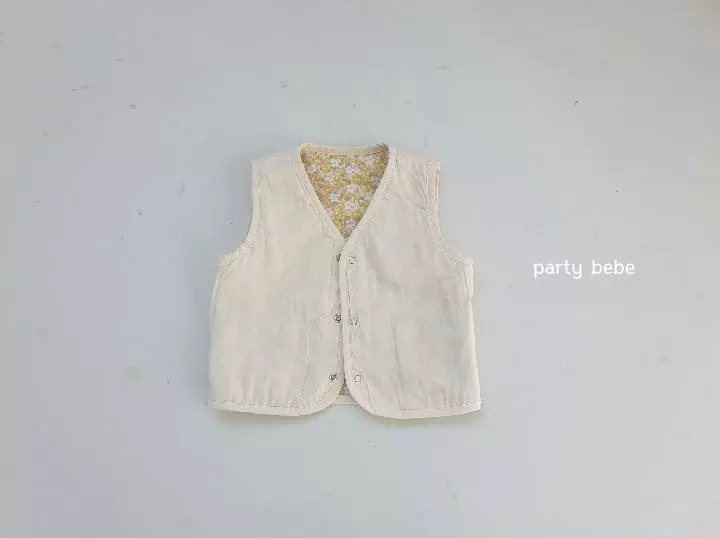 Party Kids - Korean Baby Fashion - #babyoutfit - Lavendar Vest - 6