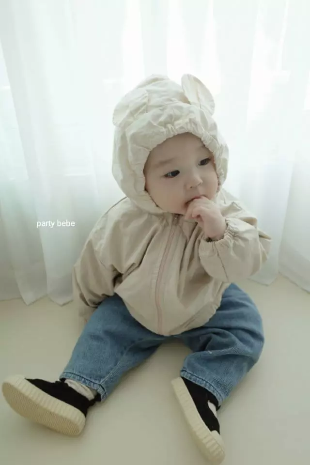 Party Kids - Korean Baby Fashion - #babywear - Jue Jue Wind Jumper - 6