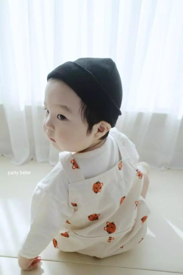 Party Kids - Korean Baby Fashion - #babywear - Tiger Overalls - 2