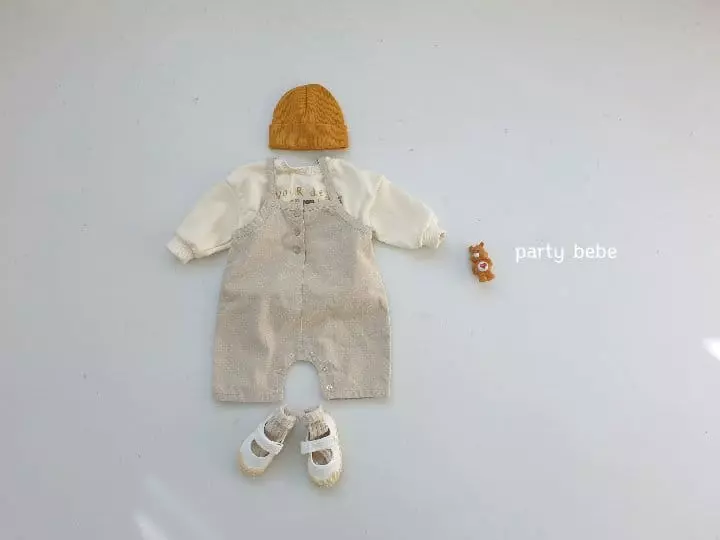 Party Kids - Korean Baby Fashion - #onlinebabyboutique - Toto Overalls - 9