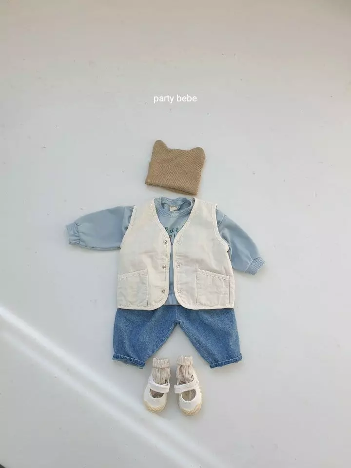 Party Kids - Korean Baby Fashion - #onlinebabyboutique - Butter Vest - 10