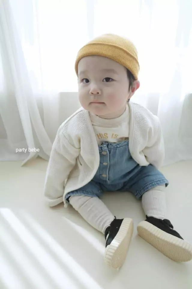 Party Kids - Korean Baby Fashion - #onlinebabyboutique - Danny Overalls - 7