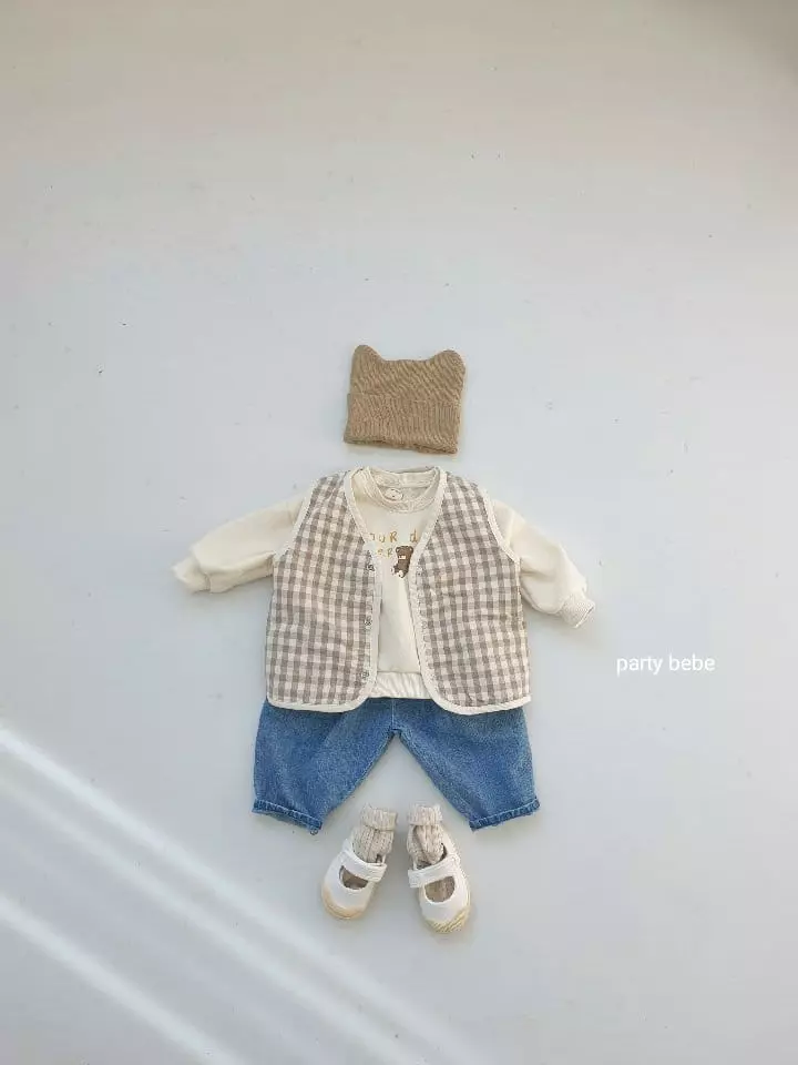 Party Kids - Korean Baby Fashion - #onlinebabyshop - Butter Vest - 11