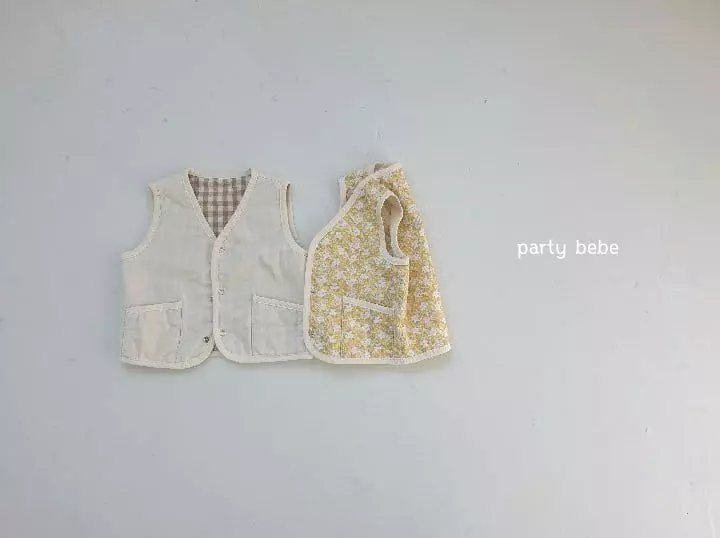 Party Kids - Korean Baby Fashion - #onlinebabyshop - Lavendar Vest - 9