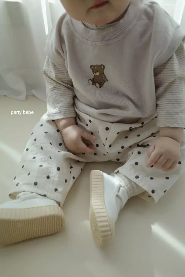 Party Kids - Korean Baby Fashion - #onlinebabyshop - Dalgona Vest - 7