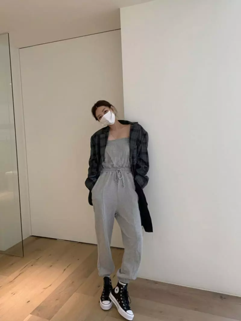 Pb - Korean Women Fashion - #momslook - Top Jumpsuit - 3