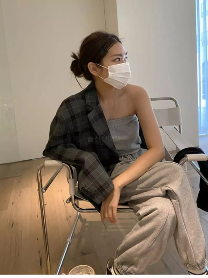 Pb - Korean Women Fashion - #momslook - Top Jumpsuit - 4