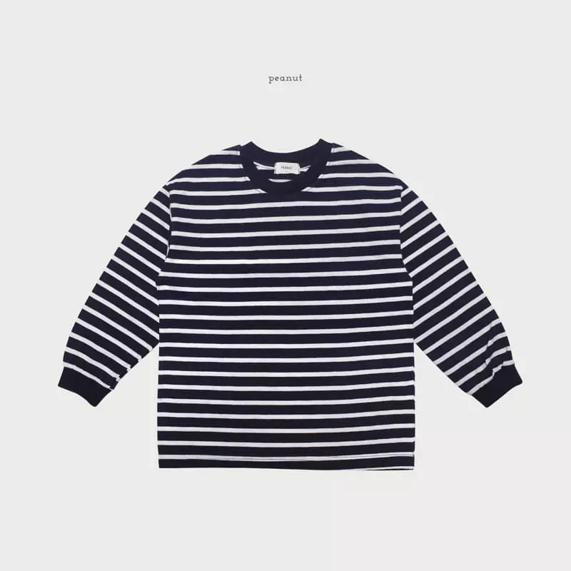 Peanut - Korean Children Fashion - #childofig - Everyday Stripes Tee - 3