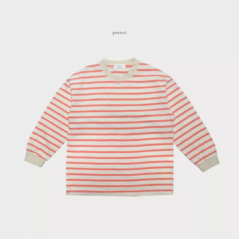 Peanut - Korean Children Fashion - #designkidswear - Everyday Stripes Tee - 5