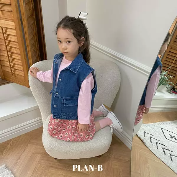 Plan B - Korean Children Fashion - #childofig - Banding Simple Tee