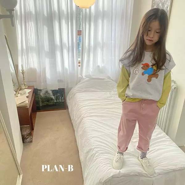 Plan B - Korean Children Fashion - #childrensboutique - Baseball Bear Vset - 9