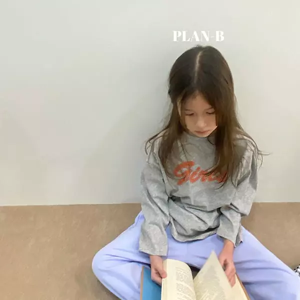 Plan B - Korean Children Fashion - #designkidswear - Girls Paint Tee