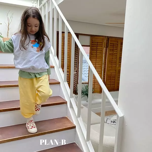 Plan B - Korean Children Fashion - #discoveringself - Heart Jogger Pants - 7