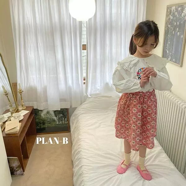 Plan B - Korean Children Fashion - #fashionkids - Mini Flower Skirt - 7