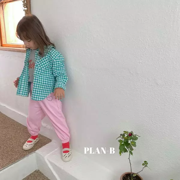 Plan B - Korean Children Fashion - #fashionkids - Square Shape Check Shirt - 5