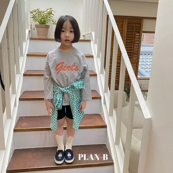 Plan B - Korean Children Fashion - #fashionkids - Girls Paint Tee - 3