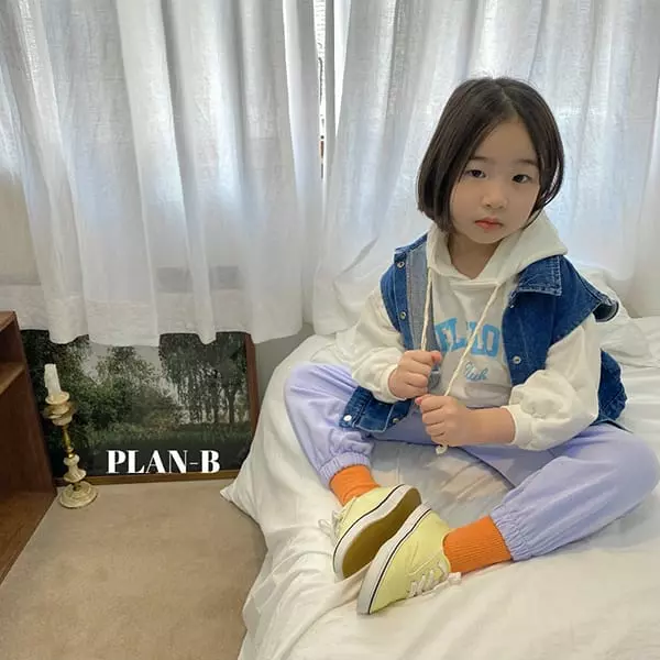 Plan B - Korean Children Fashion - #fashionkids - Love Hoody Tee - 7
