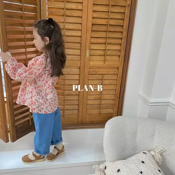 Plan B - Korean Children Fashion - #kidsstore - Rose Flower Stripes Blouse - 6