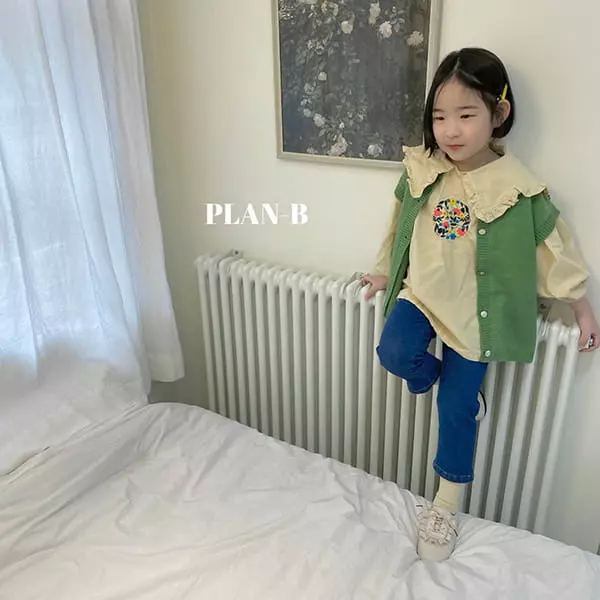 Plan B - Korean Children Fashion - #kidsstore - Circle Embroidery Blouse - 11