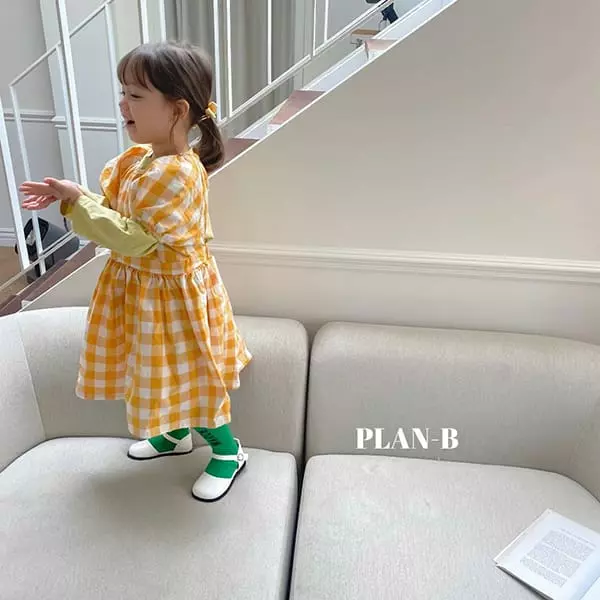 Plan B - Korean Children Fashion - #littlefashionista - Banding Simple Tee - 10