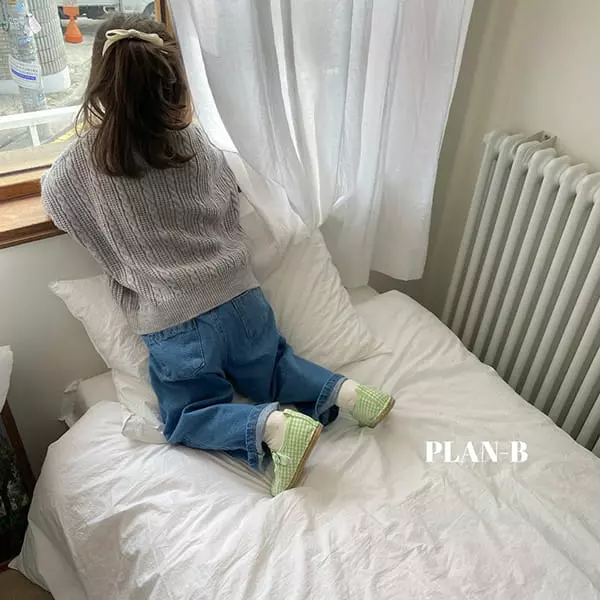 Plan B - Korean Children Fashion - #magicofchildhood - Button Jeans - 2