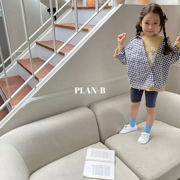Plan B - Korean Children Fashion - #magicofchildhood - Square Shape Check Shirt - 11