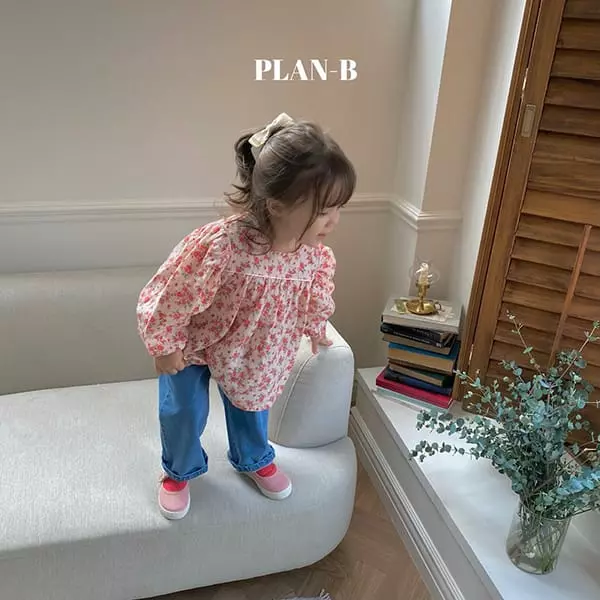 Plan B - Korean Children Fashion - #magicofchildhood - Rose Flower Stripes Blouse - 10
