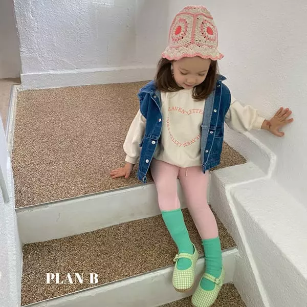 Plan B - Korean Children Fashion - #magicofchildhood - Hear Paint Sweatshirt - 6