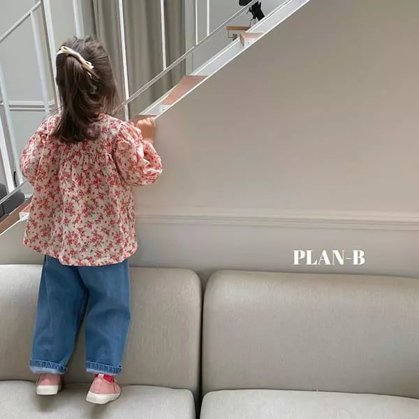 Plan B - Korean Children Fashion - #minifashionista - Rose Flower Stripes Blouse - 11