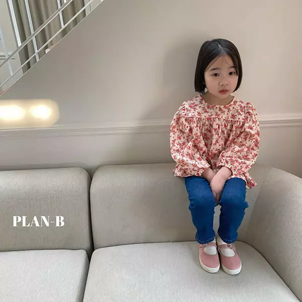 Plan B - Korean Children Fashion - #prettylittlegirls - Rose Flower Stripes Blouse - 12
