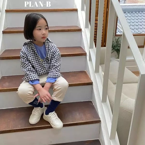 Plan B - Korean Children Fashion - #prettylittlegirls - Span Kid Button Pants - 10