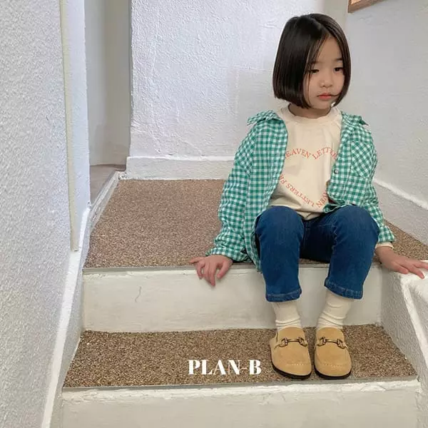 Plan B - Korean Children Fashion - #stylishchildhood - Hear Paint Sweatshirt - 11