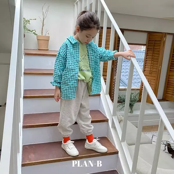 Plan B - Korean Children Fashion - #stylishchildhood - Heart Jogger Pants - 3