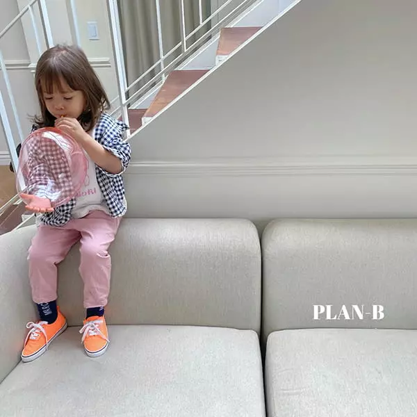 Plan B - Korean Children Fashion - #toddlerclothing - Span Kid Button Pants - 12