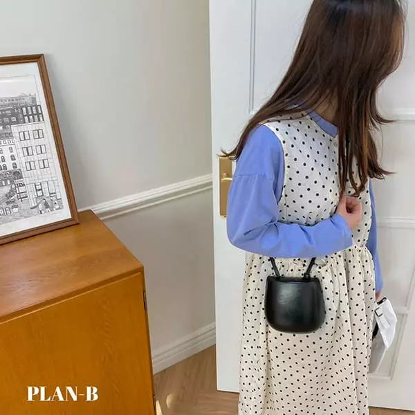 Plan B - Korean Women Fashion - #momslook - Mom Dot Pocket Sleeveless One-piece - 12