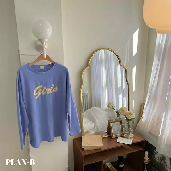 Plan B - Korean Women Fashion - #momslook - Mom Girls Paint Tee - 2