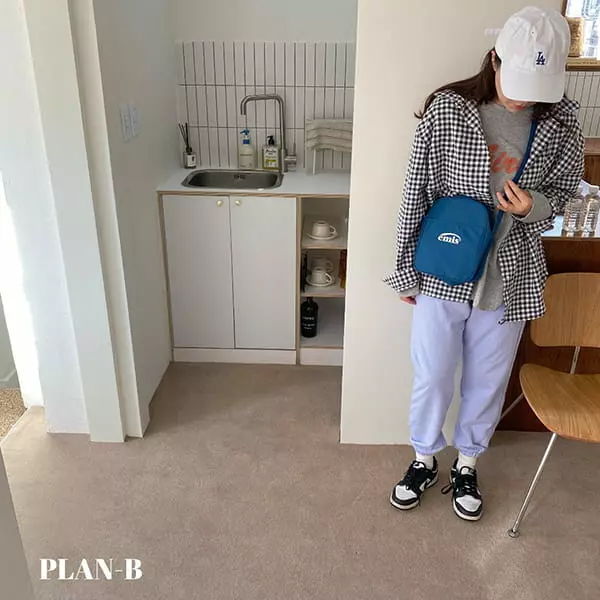 Plan B - Korean Women Fashion - #womensfashion - Mom Square Shape Check Shirt - 3