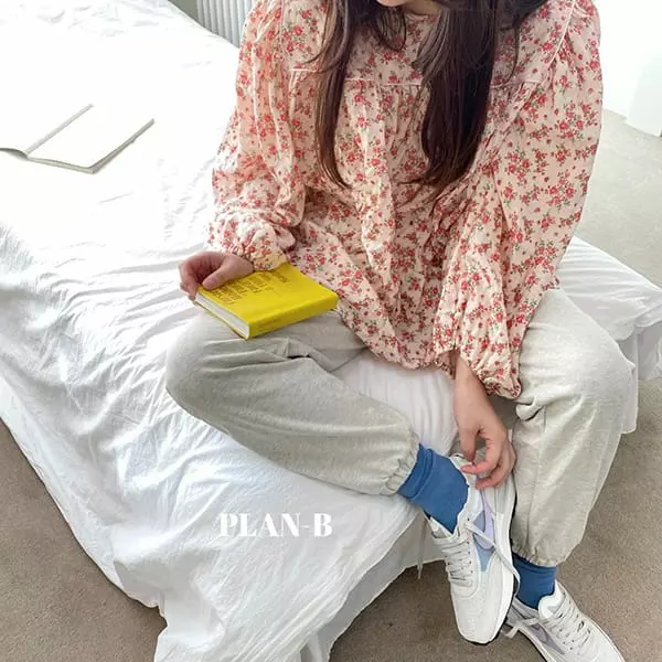 Plan B - Korean Women Fashion - #womensfashion - Mom Rose Flower Blouse - 6