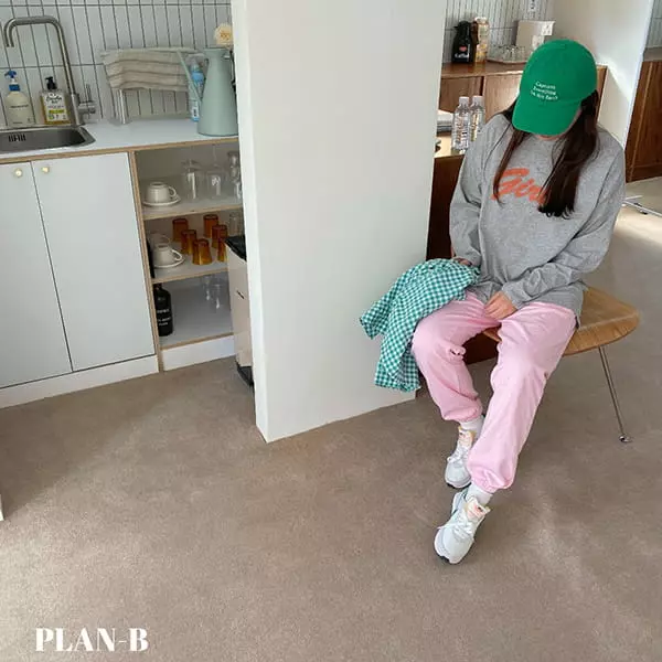 Plan B - Korean Women Fashion - #womensfashion - Mom Girls Paint Tee - 5