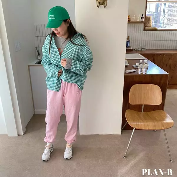 Plan B - Korean Women Fashion - #womensfashion - Mom Heart Jogger Pants - 10