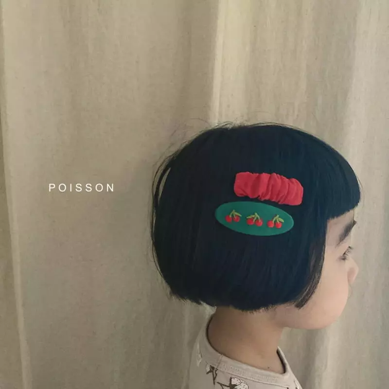 Poisson - Korean Children Fashion - #designkidswear - Embroidery Hairpin - 8