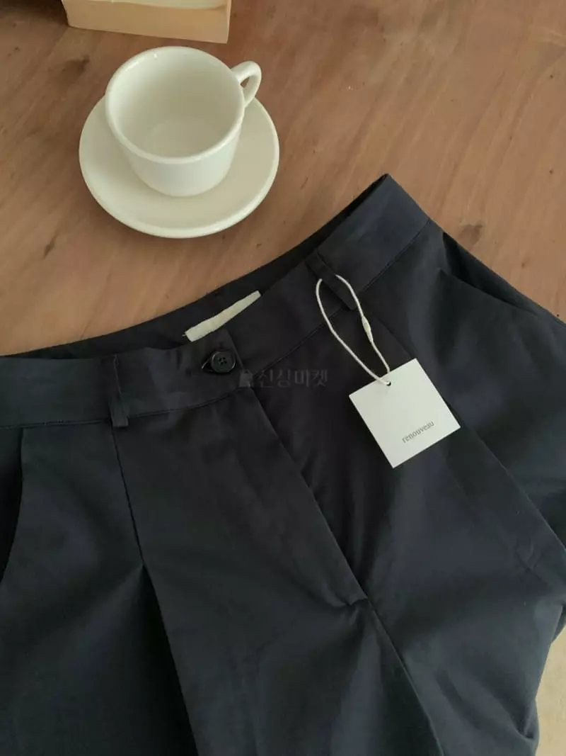 Renouveau - Korean Women Fashion - #momslook - Cotton Pants - 2